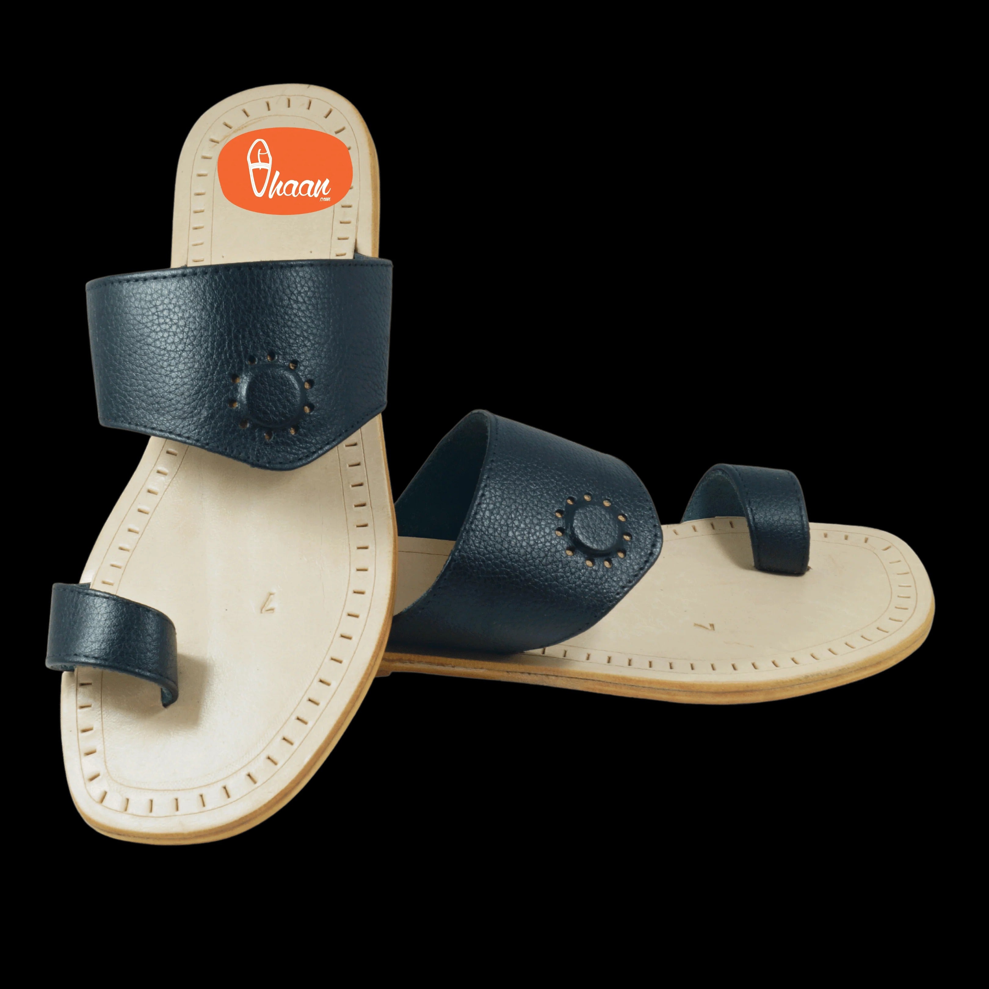 Gandhi Binawadi Soft Leather Black Color