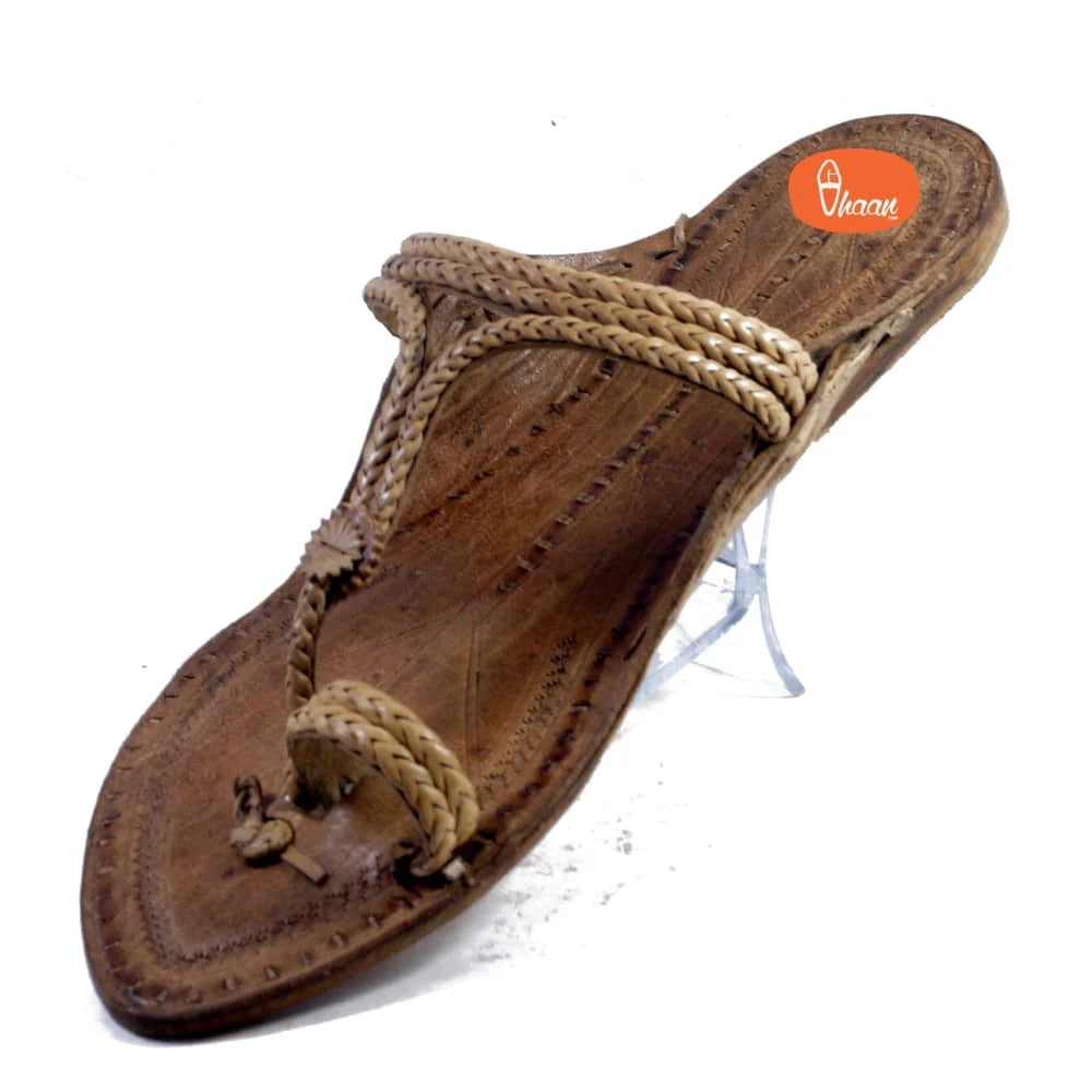 2 Veni Antique Design Ladies Kolhapuri Chappal