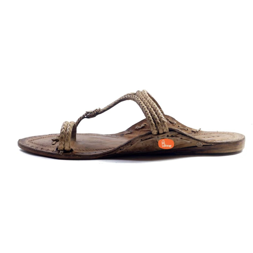 2 Veni Antique Design Ladies Kolhapuri Chappal
