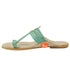 Sky Blue Pure Leather Ladies Kolhapuri