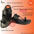 Black Pure Leather Kapashi kolhapuri