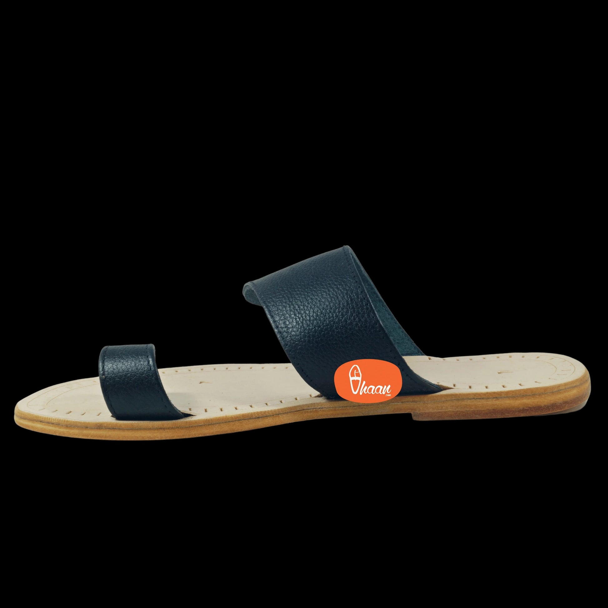 Gandhi Binawadi Soft Leather Black Color