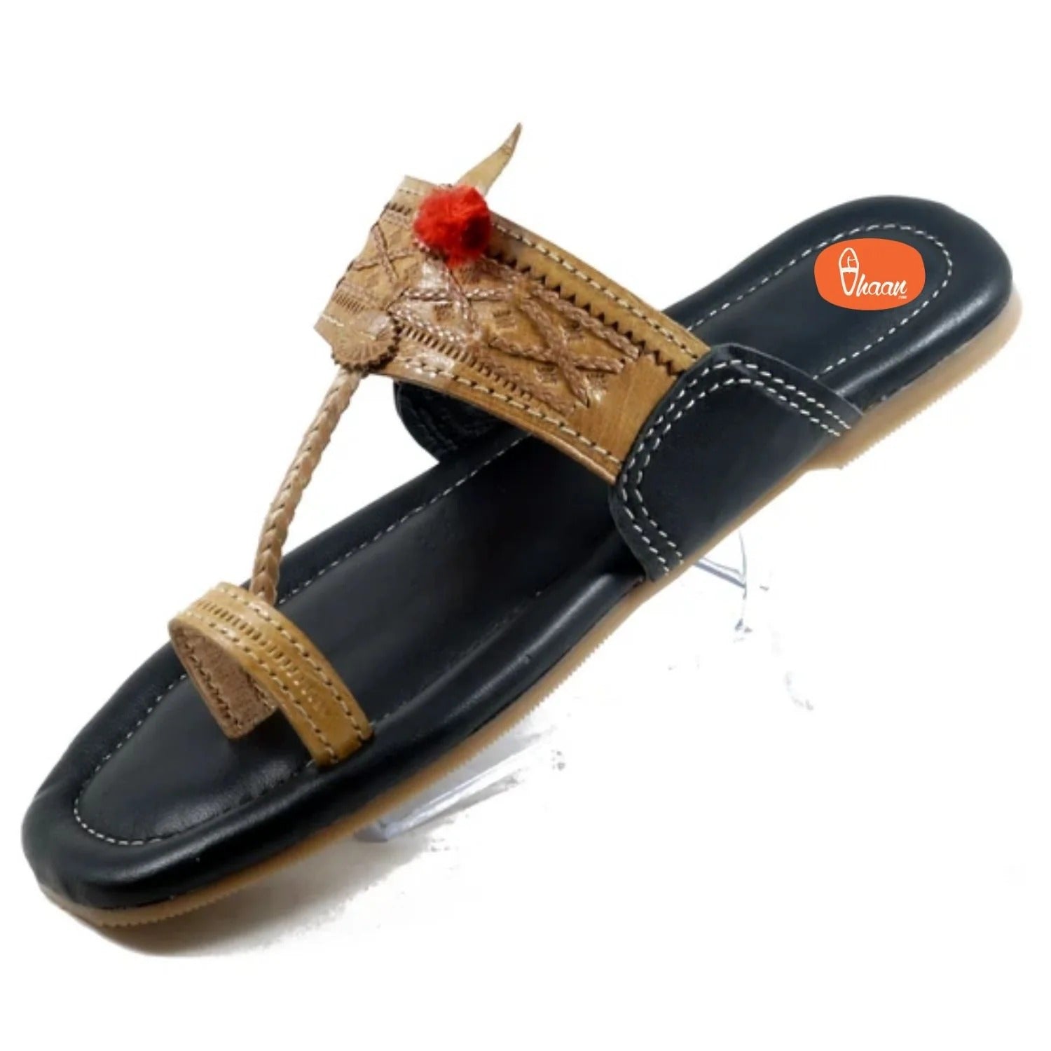 Ladies Anti Slippery Kolhapuri Best Crafted Without Jari.