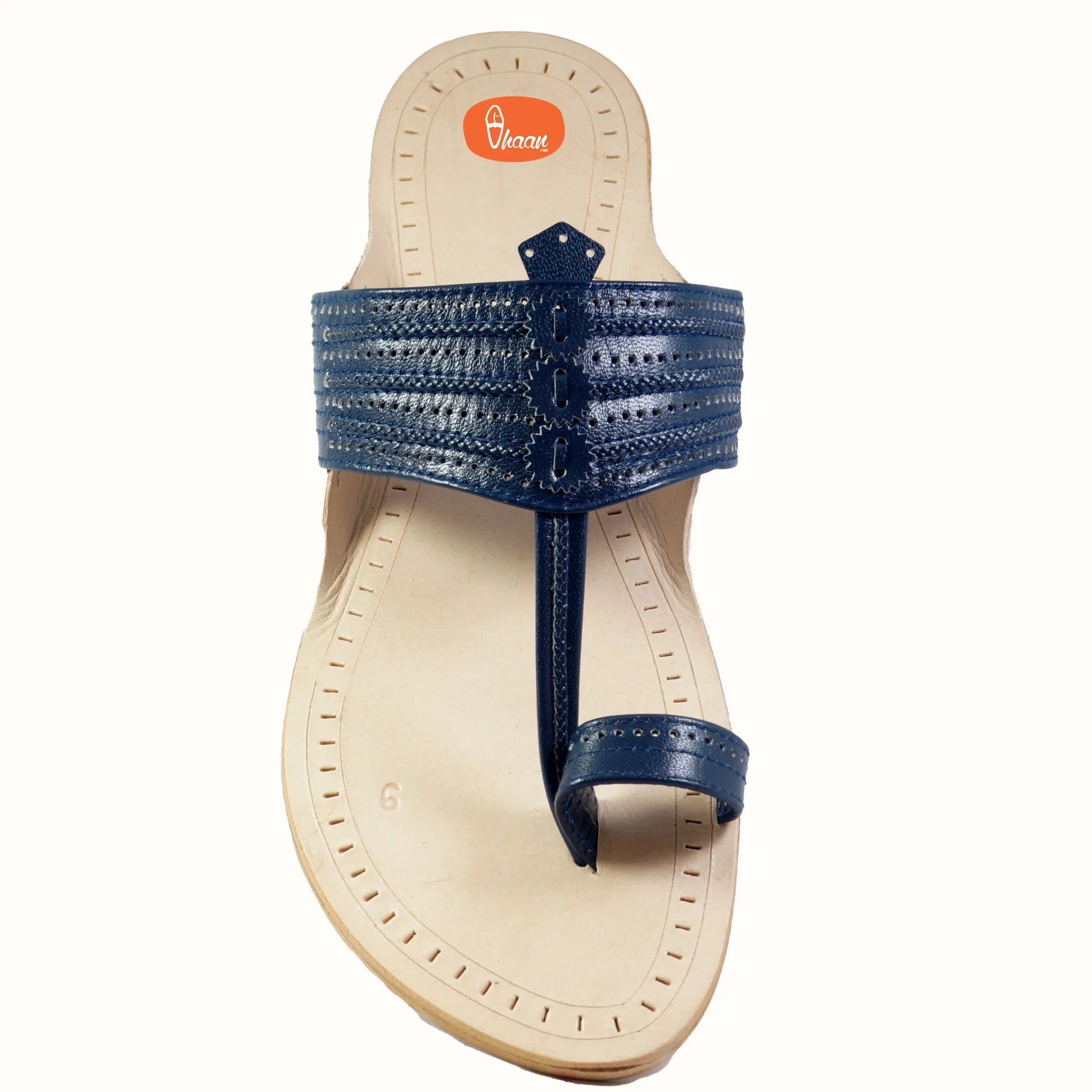 Special Blue Color Kolhapuri