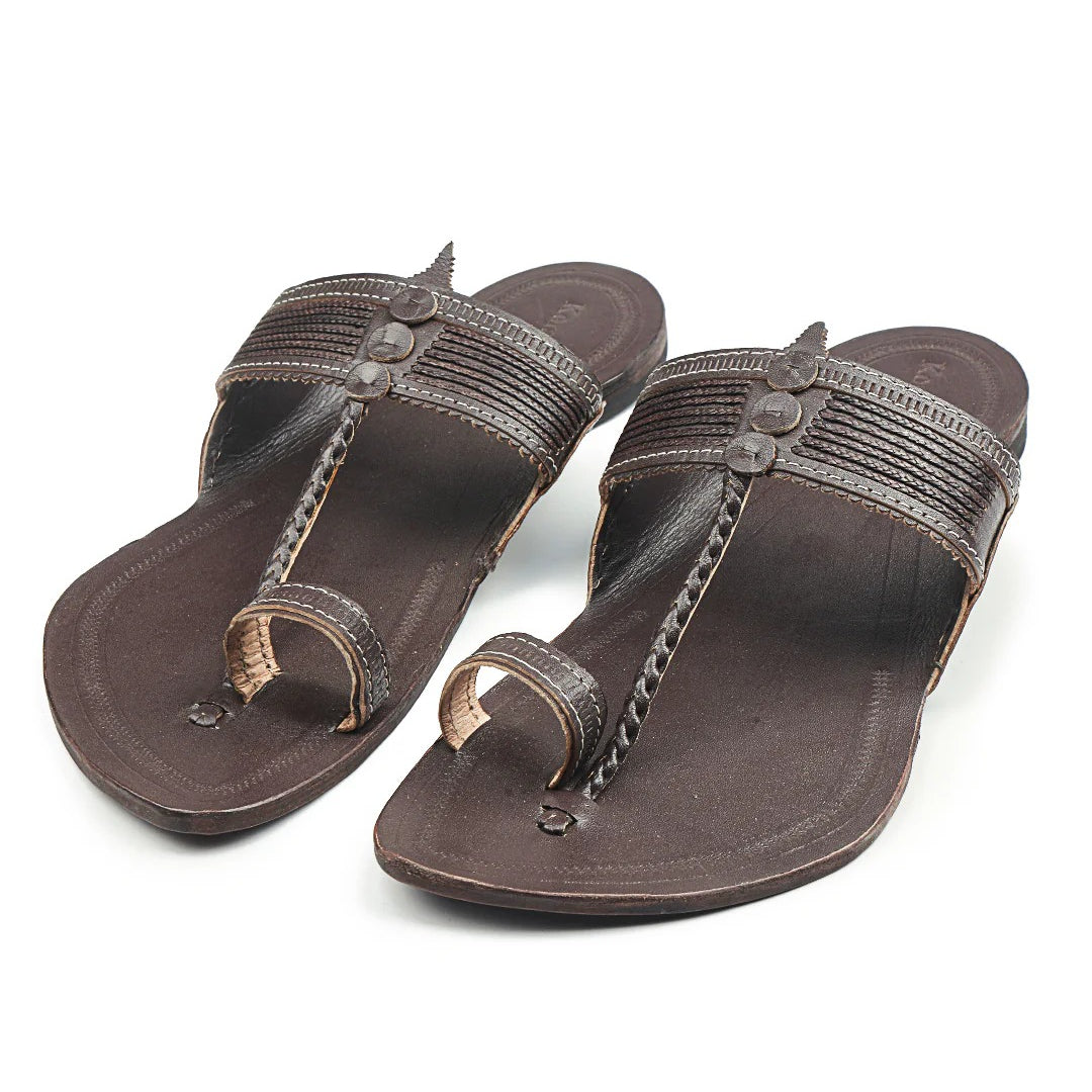 Original Brown - Men Kolhapuri Chappal