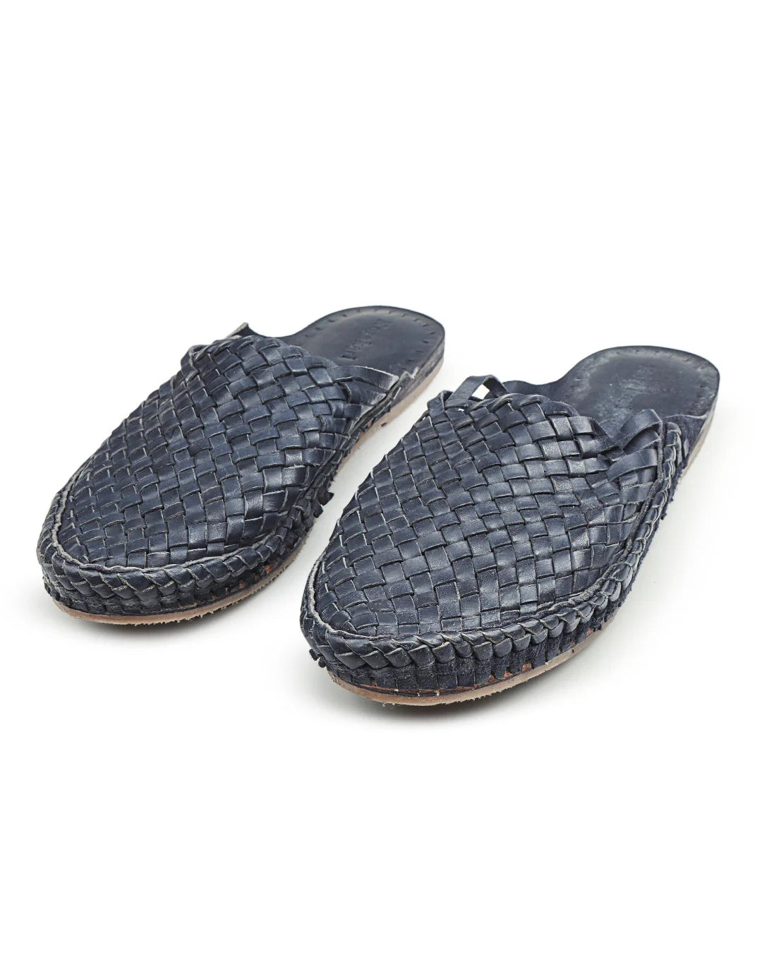 Half Kolhapuri Blue - Kolhapuri Chappal For Men