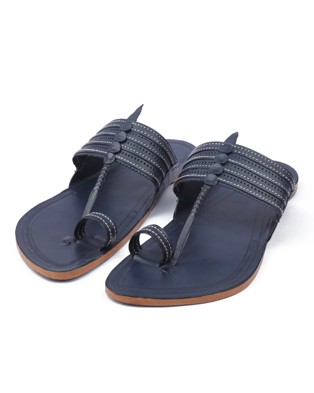 Blue Fashion - Men blue Kolhapuri Chappal
