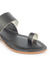 Balmy Black women's kolhapuri chappal