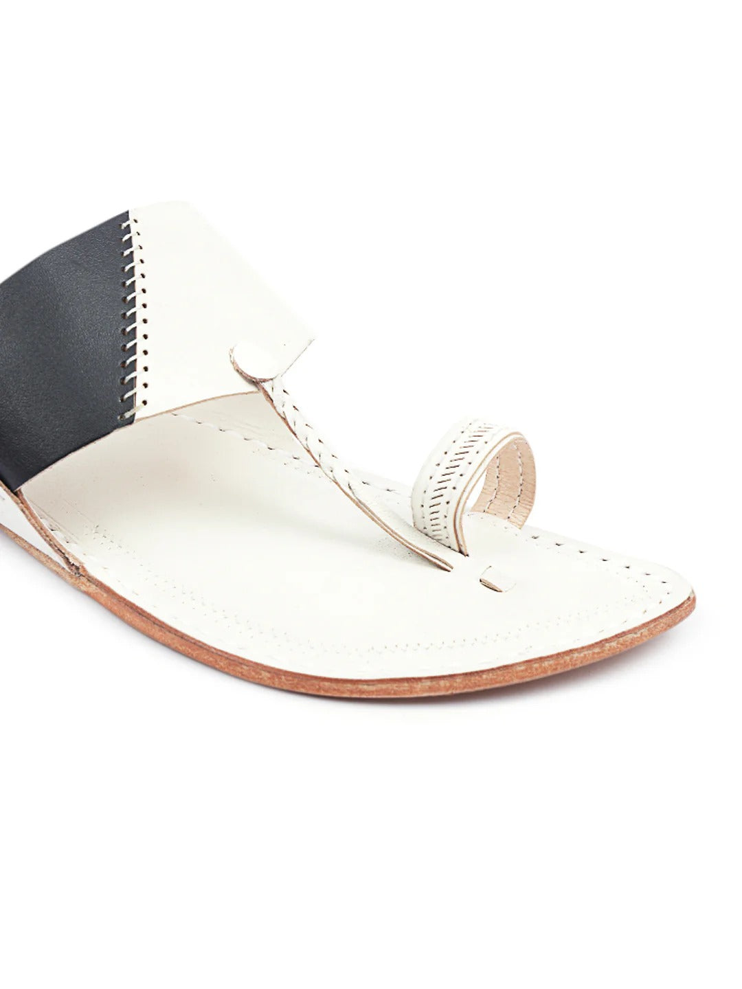 B&W Colors - Men Kolhapuri Chappal