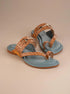 Hunter-Mint/Tan Ostrich