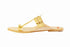 Golden Color Ladies Chappal