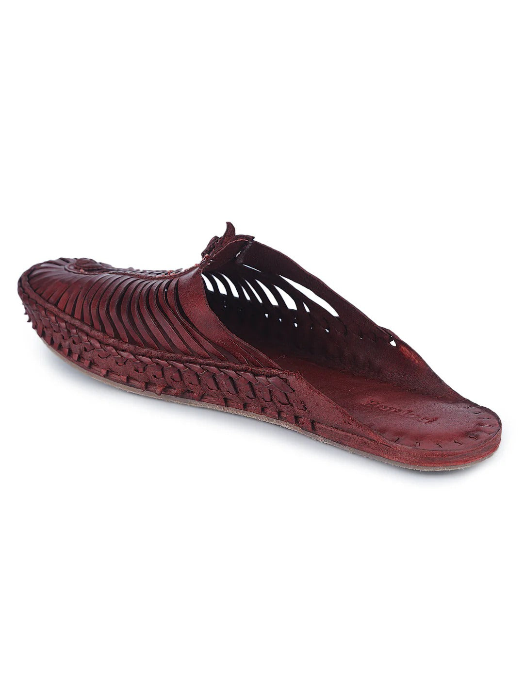 Wedding Roman - Red Brown - Kolhapuri Chappal for men