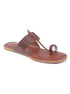 Six Red Braids - Men Kolhapuri chappal