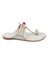 Authentic White - Men Wedding Chappal