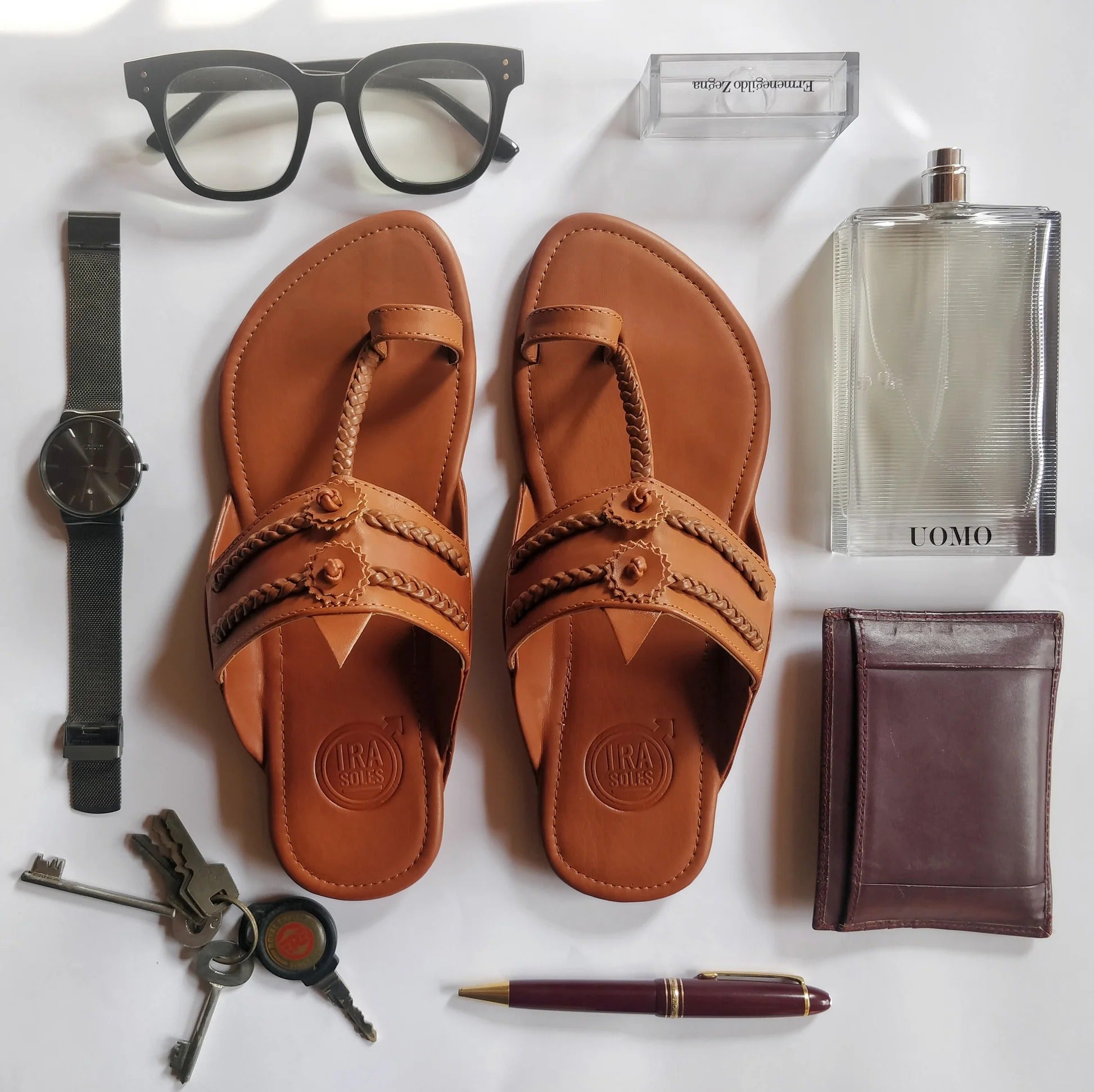 Loin Men's Leather Kolhapuri