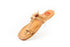 Yellow Moja(T) Shape Red Gonda Veni Belt(Patta) Detailed Punching