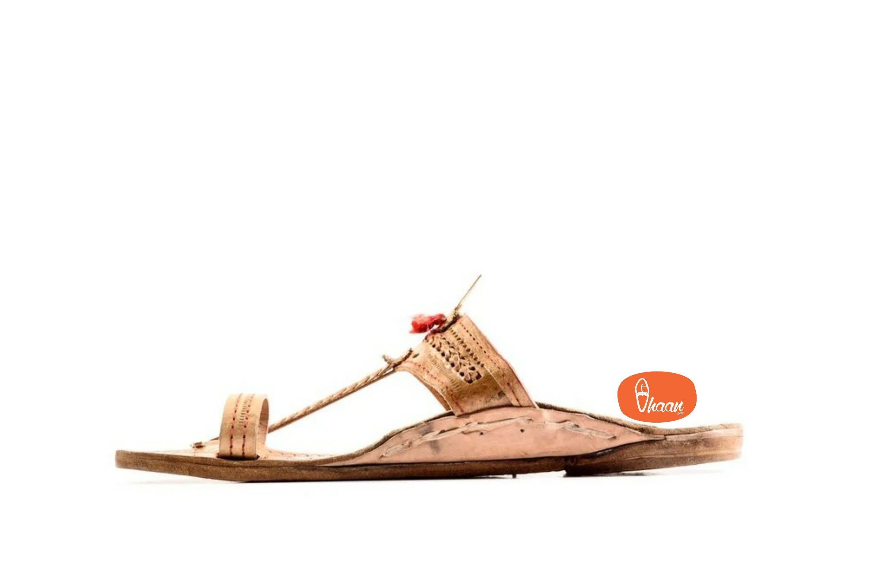 Specially Handcrafted Ethnic Craft Moja Shape Red Gonda 4 Veni Belt