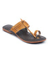 Women In Elegant Dual - Kolhapuri Chappal