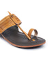 Women In Elegant Dual - Kolhapuri Chappal