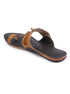 Women In Elegant Dual - Kolhapuri Chappal