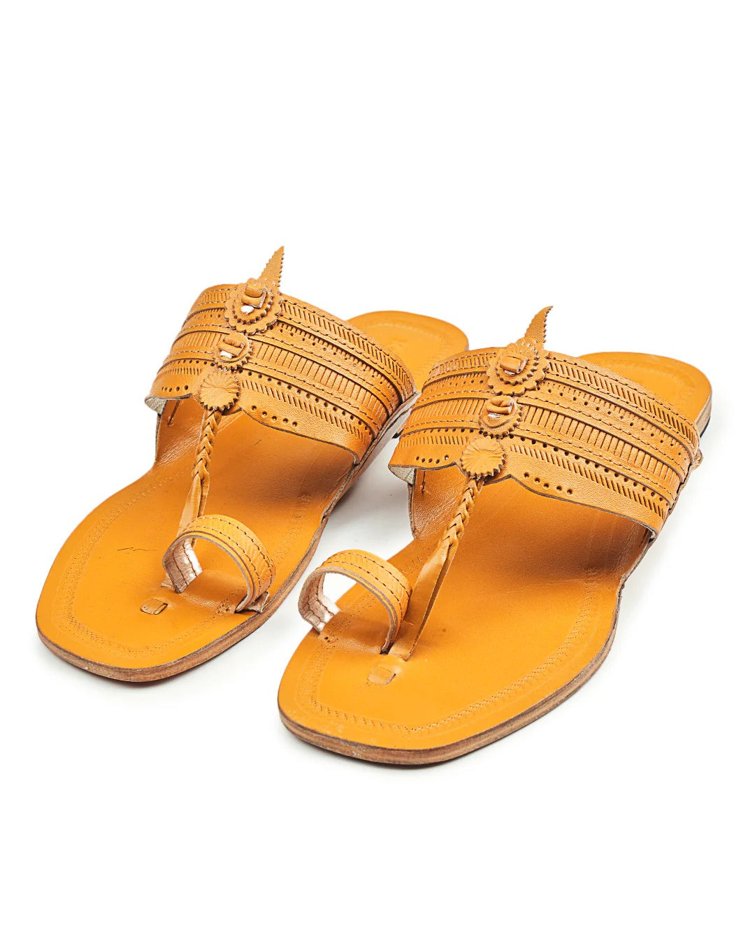 Yoga Yellow - Kolhapuri Chappal for Men