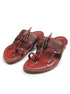 Classic Burgundy- Men's Kolhapuri Chappal