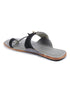 Black Denim Dapper - Kolhapuri Chappal Men