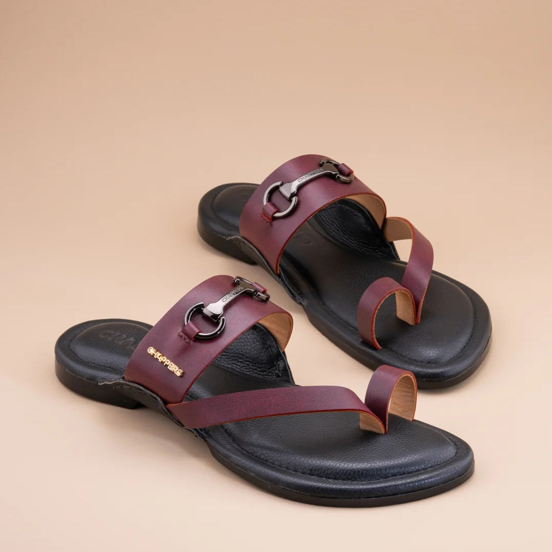 Hunter - Burgundy & Black