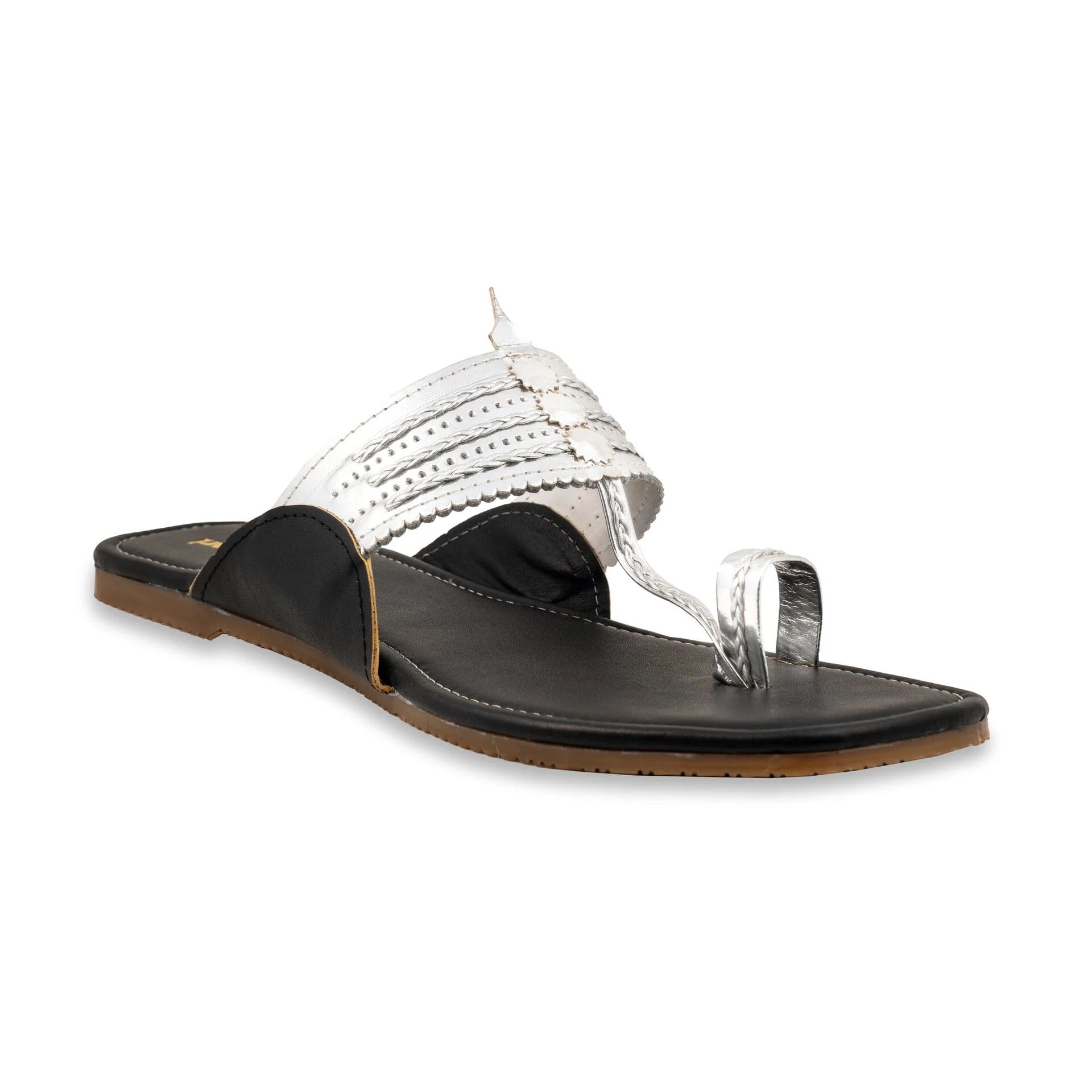 Silverfox Kolhapuri Chappal for Women