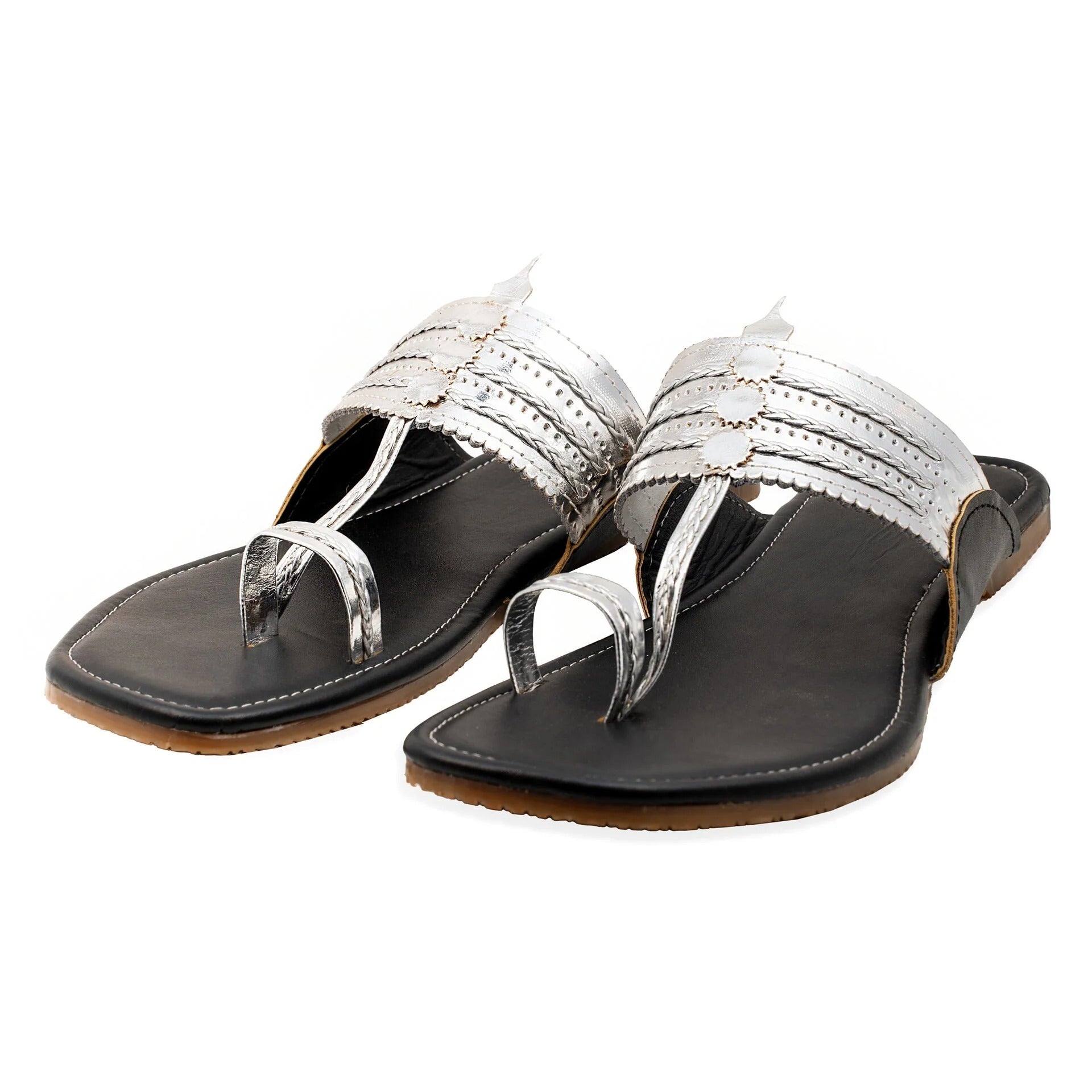 Silverfox Kolhapuri Chappal for Women