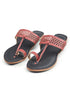 Red & Blue Best Kolhapuri Chappal for Women