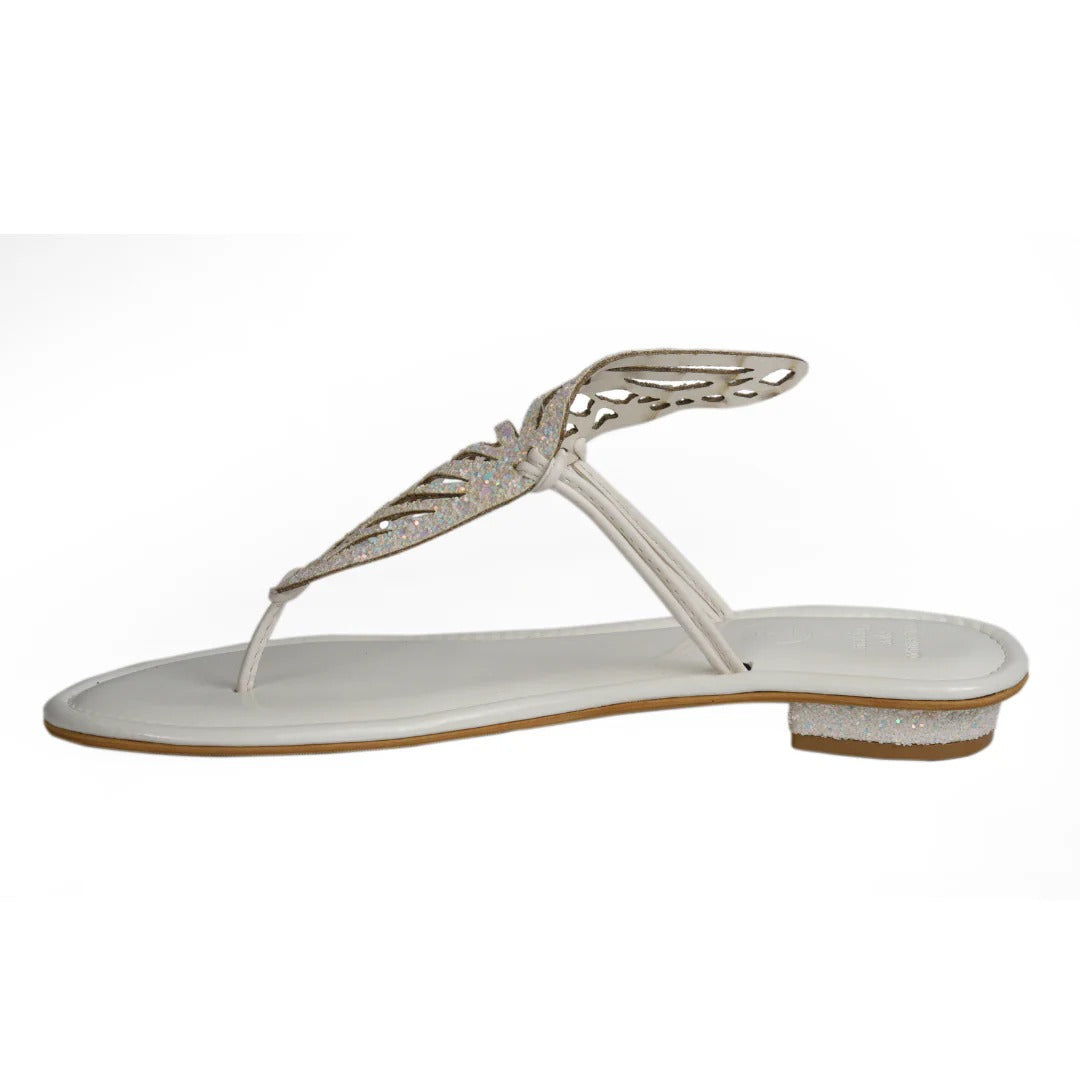 Lavinia White Sandal