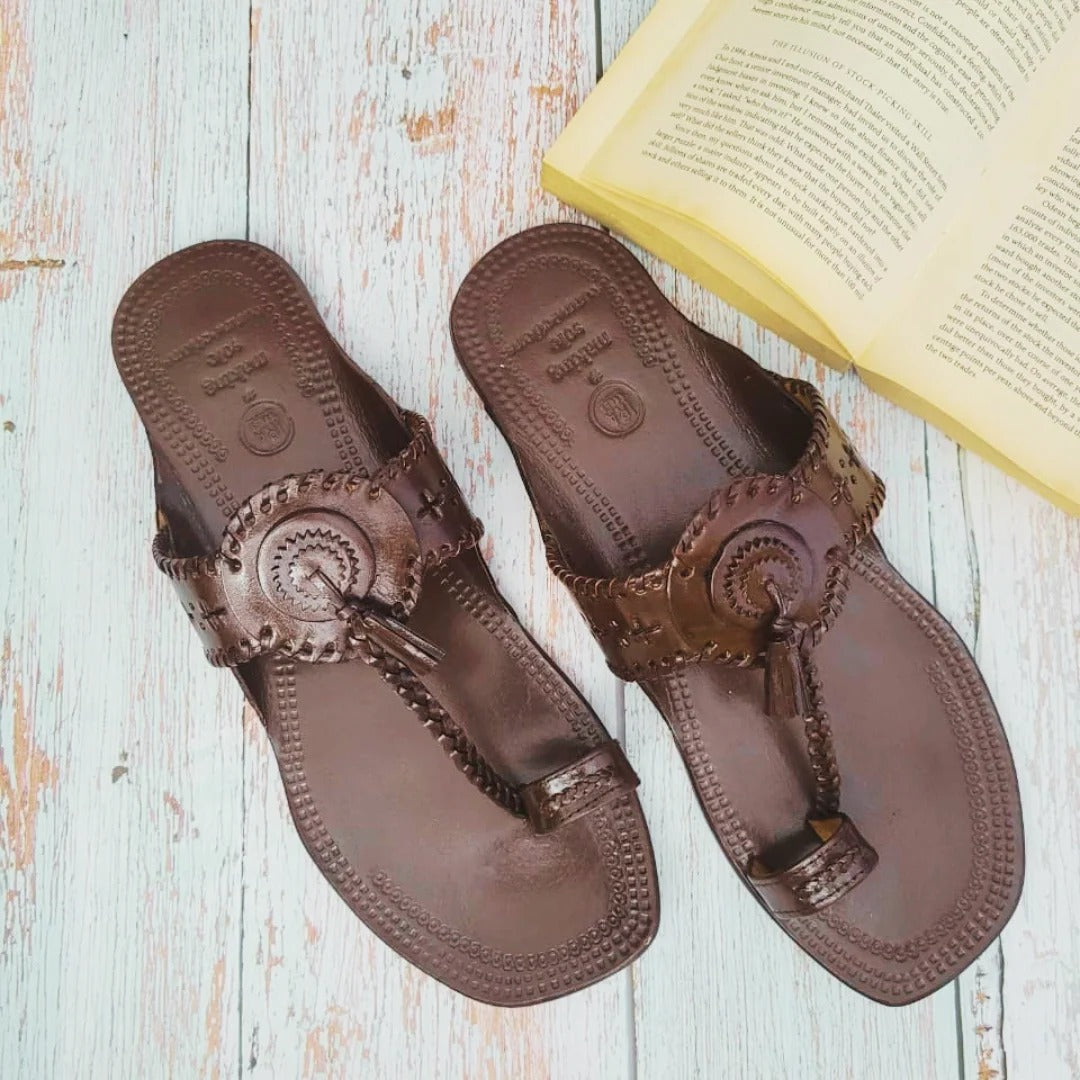 Vilayati Men's Handcrafted Kolhapuri