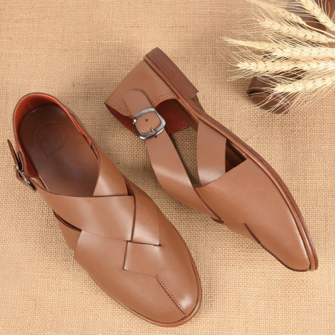 Tan Nawab Peshawari Men's Sandal
