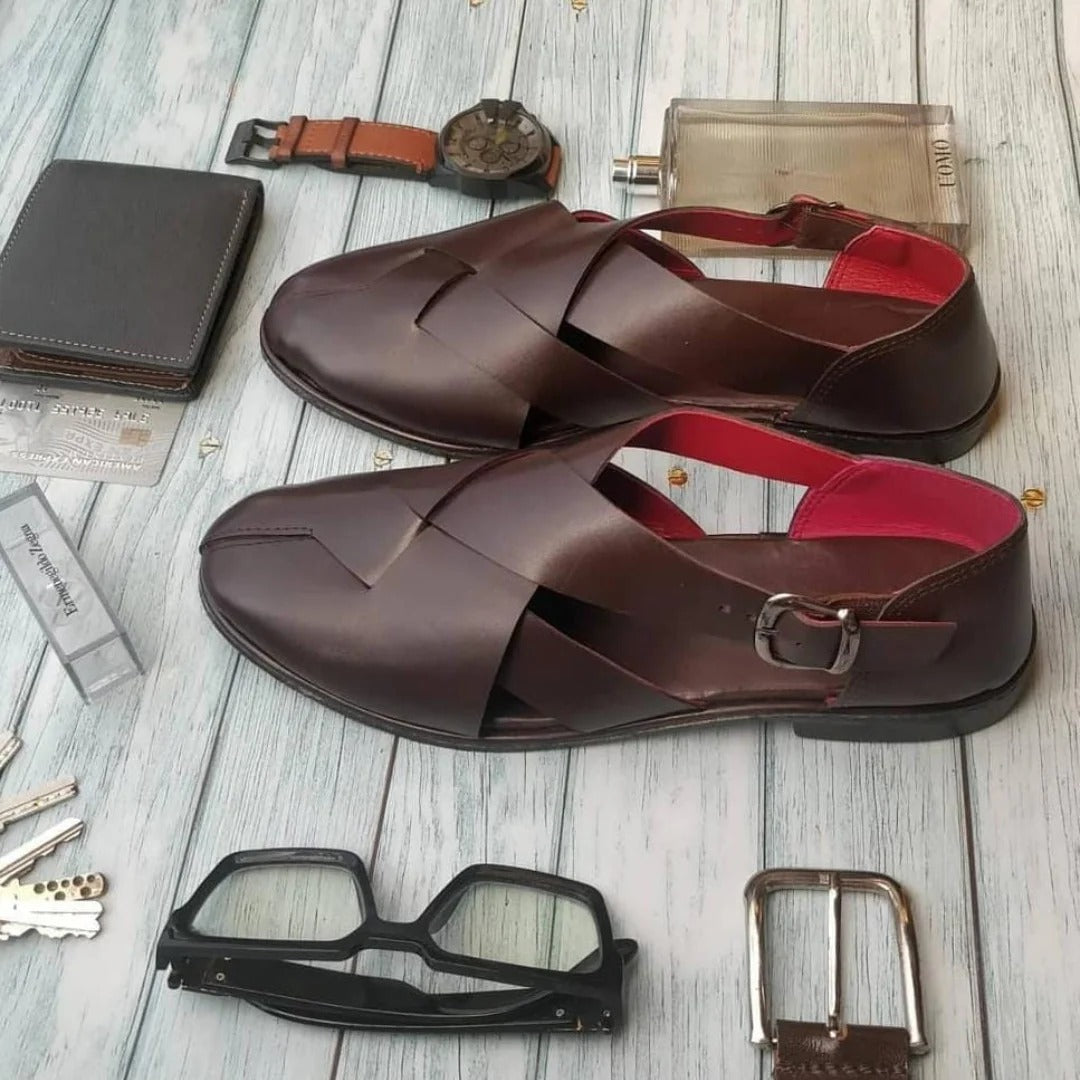 Brown Nawab Peshawari Men's Sandal