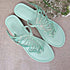 Bird Wing Green Sandal